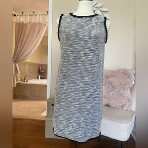 Loft tweed sleeveless dress size M